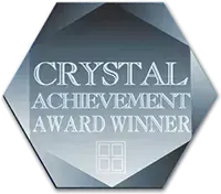 Crystal achievement award winner